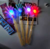 Flash Clash Bubble Stick Light เป่าฟอง เป่าฟองมือตบ มือตบมีไฟ คละสี