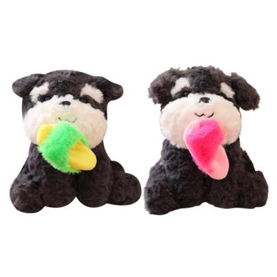 Dog Plush Doll Biting A Shoe Dog Themed Decor Dog Plushies For Kids Dog Plushies For Kids Fluffy Puppy Toys Squatting With Cute Expression For Room Home efficiently
