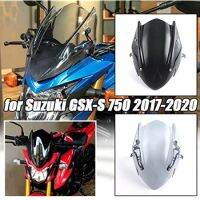 Allotmark กระจกกระจก Shield หน้าจอสำหรับ Suzuki GSX-S750 GSXS750 GSX-S GSXS 750 2017 2018 2019 2020 2021สีดำควัน Moto Part