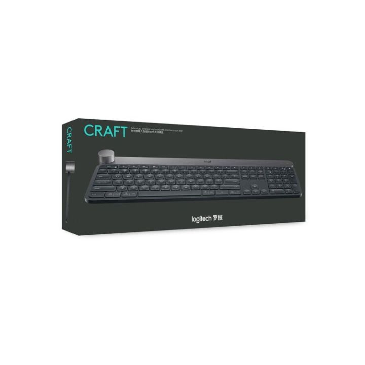 คีย์บอร์ดไร้สาย-logitech-craft-สําหรับความคิดสร้างสรรค์และผลผลิตขั้นสูง