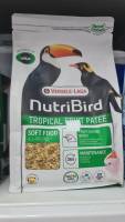 อาหารไข่และผลไม้อบแห้ง หอมอร่อยจากผลไม้ เหมาะกับนกทุกสายพันธุ์ (1kg.) Orlux Nutribird Tropical Fruit Patee Premium