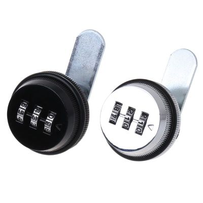 【YF】 3-Digit Combination Letter Box Locks Zinc Alloy Drawer Security Cam Lock for Secure Important Files and Drawers