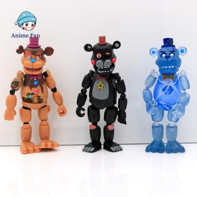 ANIME FAN ของเล่นเด็ก ของสะสม การ์ตูน แม่พิมพ์ตกแต่ง ตุ๊กตาอนิเมะ ของขวัญสำหรับเด็ก หุ่นจำลอง Five Night At Freddy Fnaf Bear โมเดลของเล่น อะนิเมะรูป