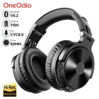 【DT】hot！ Oneodio Bluetooth Headphones With Microphone 110Hr Hi-Res Over Ear 5.2 Headset Earphone