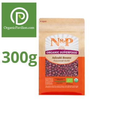 Natural &amp; Premium N&amp;P Organic ถั่วแดงแอดซูกิ Organic Adzuki Beans (300g)