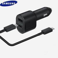 45W Type C Car Charger USB A 60W Fast Charging PD Carregador For Samsung Galaxy S23 S22 Note20 Ultra S21 S20 Plus A53 A73 A52 5G Car Chargers