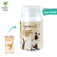 Green Pet Synbio 7 Cat ซินไบโอ 7 วิตามินปรับสมดุลระบบทางเดินอาหารสำหรับแมว ลดกลิ่นอึ (100 เม็ด)