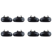 8Pcs Car Outside Exterior Door Handle for EK3 1996 1997 1998 1999 2000 (Rear Door Handle)