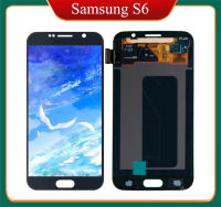จอจอ LCD แบบดั้งเดิมสำหรับ Samsung GALAXY S6 G920ชิ้นส่วนจอสัมผัสแอลซีดีของเครื่องแปลงดิจิทัล G920F สำหรับ Samsung S6 G920 LCD