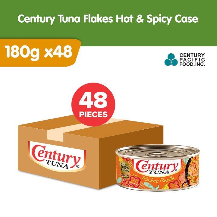 Century Tuna Paella 180G x48 Lazada PH