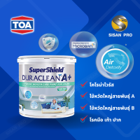 TOA ทีโอเอ ซุปเปอร์ชิลด์ ดูราคลีน เอ พลัส สีน้ำสำหรับทาฝ้าเพดาน เบส A 2.5 ก.ล. (สีขาว)