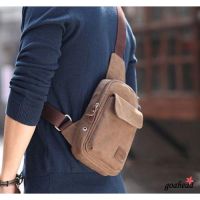 H-C★Men´s Small Chest Sling Bag Travel Hiking Cross Body Messenger Shoulder