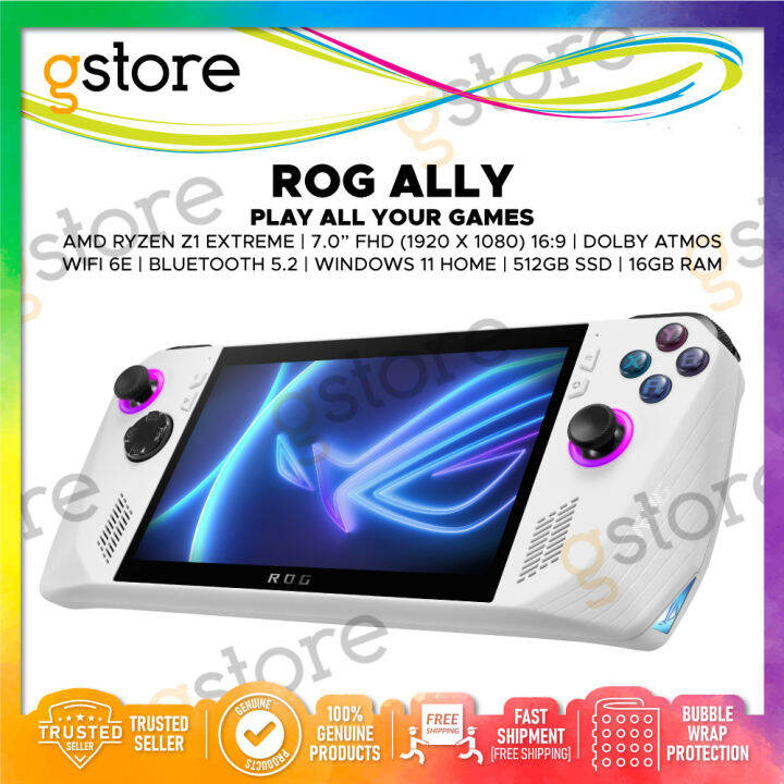 Malaysia Set] ASUS ROG ALLY RC71L AMD Ryzen Z1 Extreme Handheld