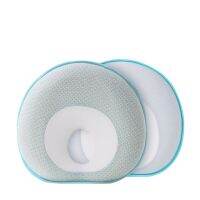 ZZOOI Baby Pillow Stereotyped Round  0-1 Year Old  Correcting Head Shape Memory Foam Core Multifunctional Nursing