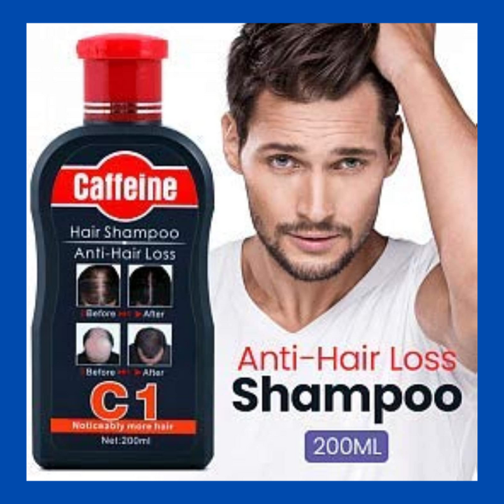Caffeine Hair Shampoo Anti Hair Loss Dandruff Nourish Care Treatment