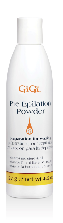 ของแท้! GiGi Pre Epilation Dusting Powder แป้งโรยก่อนการกำจัดขน ใช้สำหรับซอฟท์แว็กซ์ (สตริปแว็กซ์)