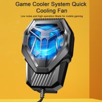 ♘∏✾ High-performance Mobile Phone Radiator Type-C Ports Rapid Cool Professional Game Cooler System Quick Cooling Fan