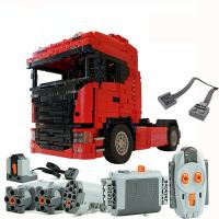 NEW LEGO 1661Pcs/lot NEW City Series NextGen SCANIAS Truck MOC Building Blocks Bricks DIY Sets Ship Vehicle High-Tech Toys