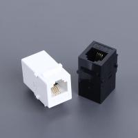 เครื่องต่อเชื่อมด้วยเสียง WUCE23344 RJ11โทรศัพท์หัวตรงคู่ CAT3สายแจ็คโทรคมนาคมอุปกรณ์เชื่อมต่ออีเทอร์เน็ตซ็อกเก็ตตรงผ่านโมดูลโทรศัพท์สายเคเบิลเครือข่ายขั้วต่อ RJ11 RJ11ปลั๊กตัวขยาย