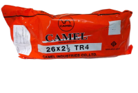 ยางในรถเข็น CAMEL 26x2 1/2 TR4 จำนวน 1 เส้น จุ๊บใหญ่