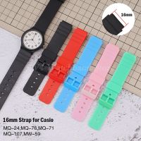 16mm Rubber Band for MQ24 MQ76 MQ71 MQ107 MW59 Watchbands Silicone Wristband