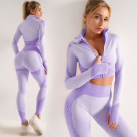 Women Yoga Set Gym Clothing Female Sport Fitness Suit Running Clothes Yoga Top+ Leggings Women Seamless Gym Yoga Bra Suits S-XL