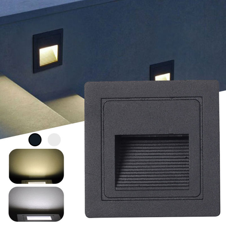 โคมไฟติดผนัง LED แบบฝังบันได3 W LED Step Light IP43บันไดกันน้ำบันได