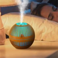 Mini Air Humidifier Usb Aroma Essential Oil Diffuser Ultrasonic Aromatherapy Led Night Light ปิดอัตโนมัติสำหรับรถบ้าน-Humidifiers-