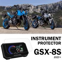 ฟิล์มป้องกันหน้าจอติดแผงหน้าปัดรถมอเตอร์ไซด์อุปกรณ์เสริม2023 GSX-8S GSX 8S สำหรับ Suzuki GSX 8S GSX8S