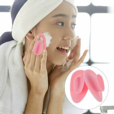 tdfj Silicone Face Facial Cleansing Scrubber Exfoliate Brushes Exfoliating