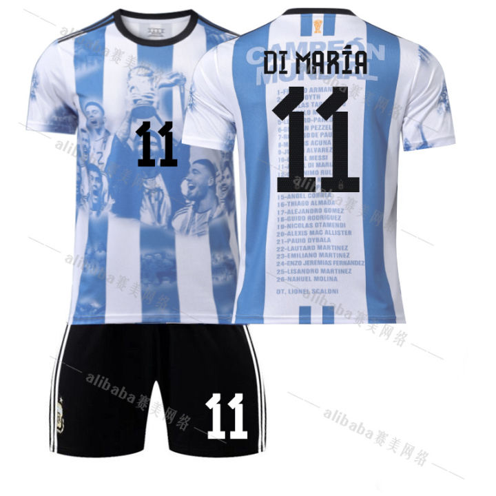 23-24-argentina-world-cup-championship-commemorative-edition-jersey-size-10-messi-11-di-maria-24-enzo-football-jersey