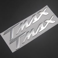 ♧ 3D Silver TMAX Motorcycle Sticker Logo Decal For Yamaha