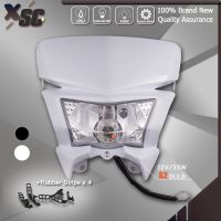 【ใหม่】วิบาก H Ead Light ไฟหน้าไฟหน้าโคมไฟหัวสำหรับคาวาซากิ KX250F KX250 450 KX450F อุปกรณ์มอเตอร์ไซค์โคมไฟจักรยานสกปรก