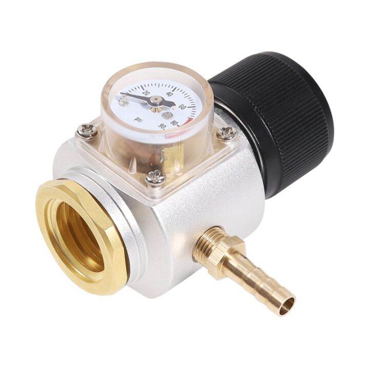 New CO2 Keg Charger,Mini Gas Regulator Keg Co2 Regulator Sparkling