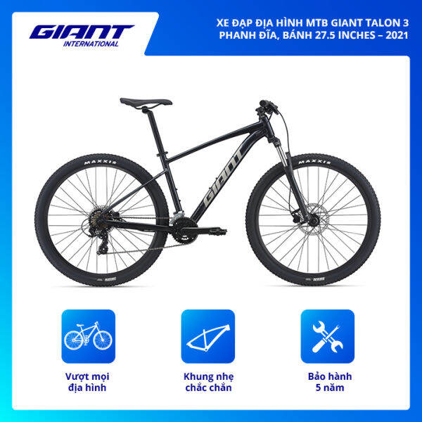 Xe đạp địa hình MTB Giant Talon 3 – Phanh Đĩa, Bánh 27.5 inches