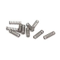 0.5mmx3mmx10mm 304 Stainless Steel Compression Springs Silver Tone 10pcs Coil Springs