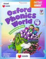 หนังสือใหม่พร้อมส่ง Oxford Phonics World Refresh version Level 4 Student Book with Reader e-book [Paperback]