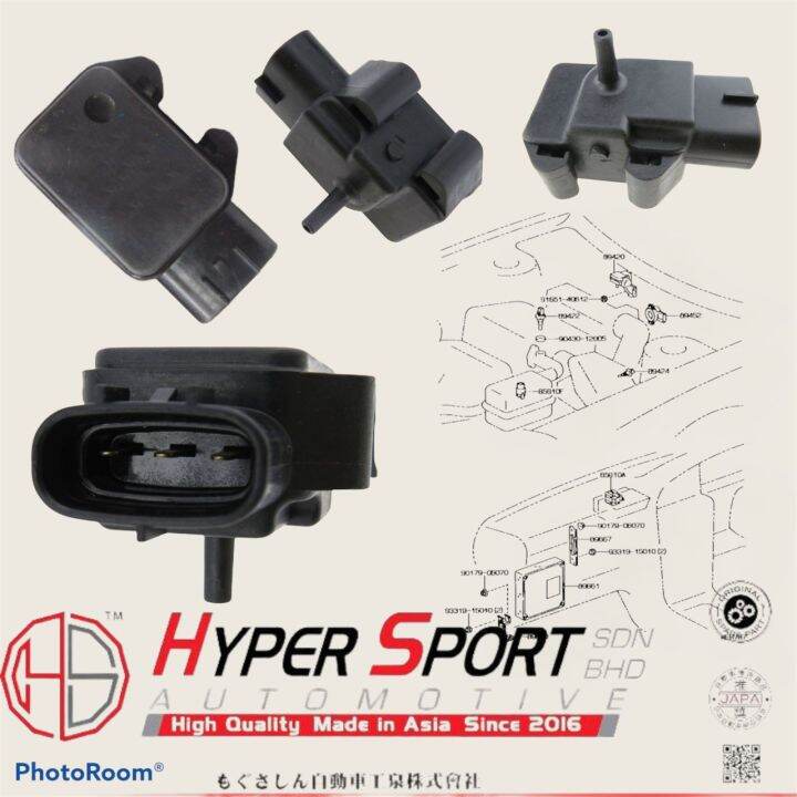 TOYOTA CAMRY SXV10 SXV20 MAP SENSOR (3PIN)（8942033010） Lazada