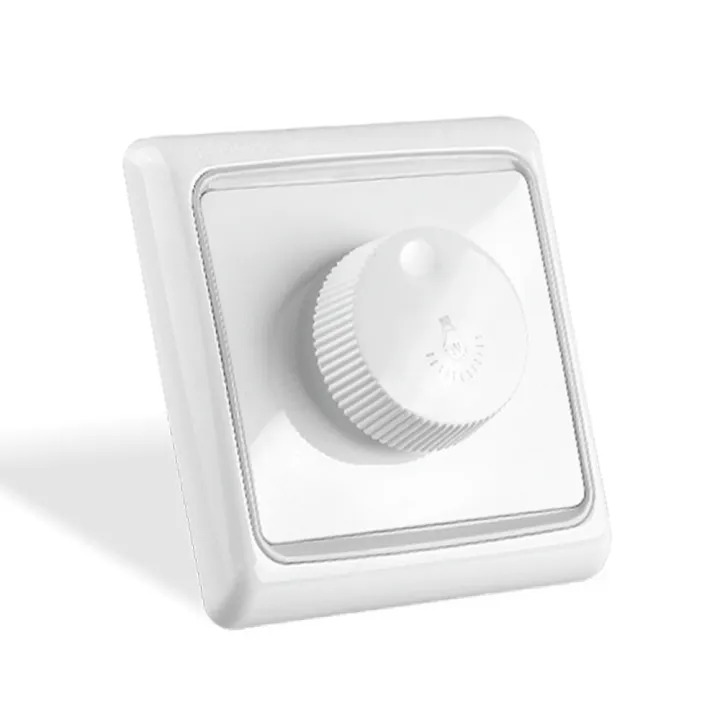 LED Wall Dimmer 300W 600W 1000W Adjustable Switch Brightness From Dark