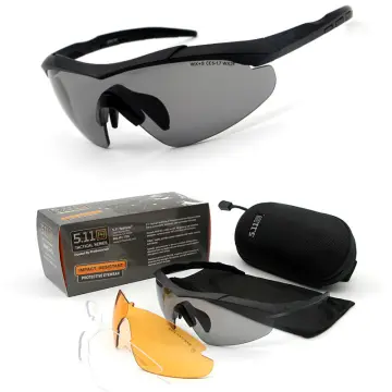 Outdoor Fashion Military Army Bullet-proof Goggles Sunglasses Wind Dust 3  Lens UV400 Protection