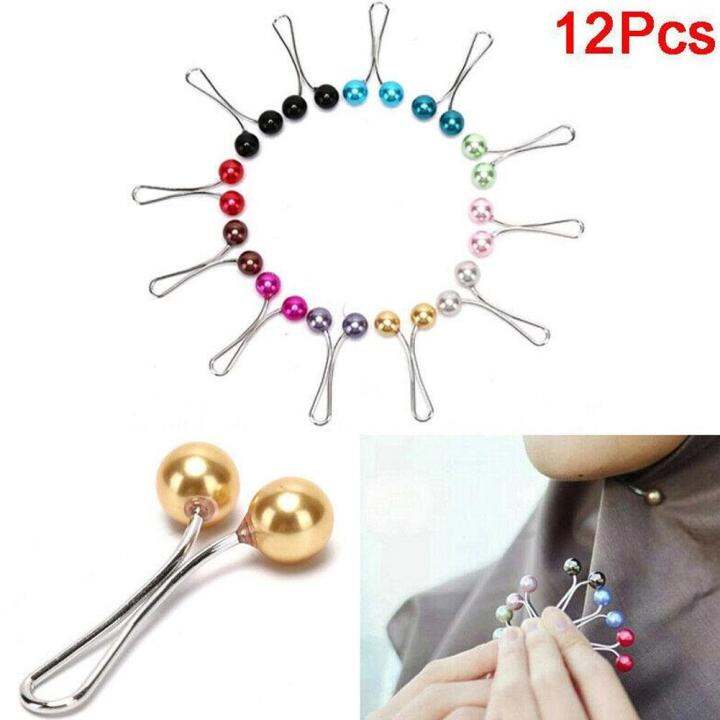 12pcs-multicolor-headscarf-pearl-pins-clips-pins-for-women-hijab-scarf-clips-muslim-arab-shawl-islamic-accessories-women-jewelry-headbands