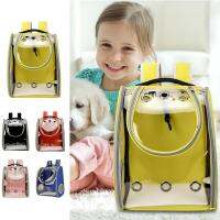 กระเป๋าเป้สะพายหลังแมวแบบพกพา Dog Transport Bag Breathable Space Capsules Carrier Bags Shoulder Handle Outdoor Carriers For Travel