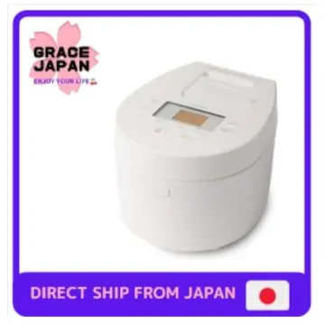 Iris Ohyama Rice Cooker 3 Go IH Type White RC-IK30-W 40 Brands Separate  Cooking