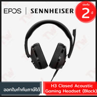 EPOS (Sennheiser) H3 Closed Acoustic Gaming Headset [ Onyx Black ] หูฟังเกมมิ่ง ดีไซน์ Minimal สีดำ ของแท้ รับประกันสินค้า 2ปี