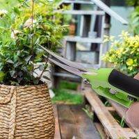 ‘；。、】= Garden Pruning Shear Straight Blade Shears Stainless Steel Elbow Cut Tools For Shrub Trimmer Household Leaf Potted Branch Pruner