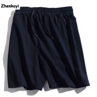 Sports Shorts Mens Solid Color Thin Section Tide nd Five-point Pants Mens and Womens Loose Beach Pants Mens Casual Pants