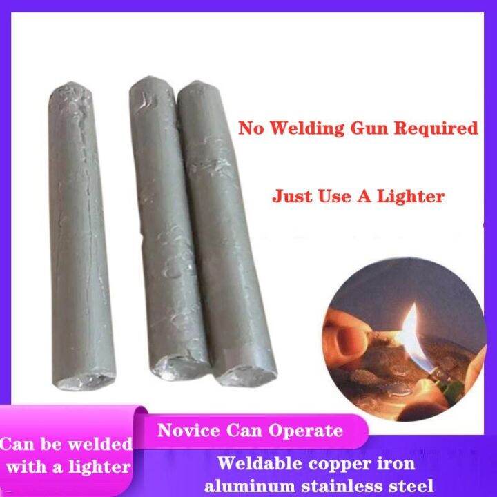 3PCS/6PCS Powder Cored Aluminum Welding Rod Low Temperature Easy Melt