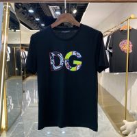 D0Lce &amp; Gabba 2022 เสื้อยืดคอกลมแขนสั้นพิมพ์ลายตัวอักษร