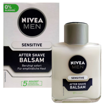Nivea Sensitive After Shave Balm For Men นีเวีย อาฟเตอร์เซฟ 100 ml