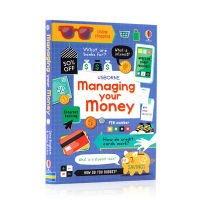 Usborne managing your money guide for young people and children English original childrens education usborn skill improvement series: learn financial quotient Encyclopedia for children and children financial enlightenment for 6 ~ 12 years old